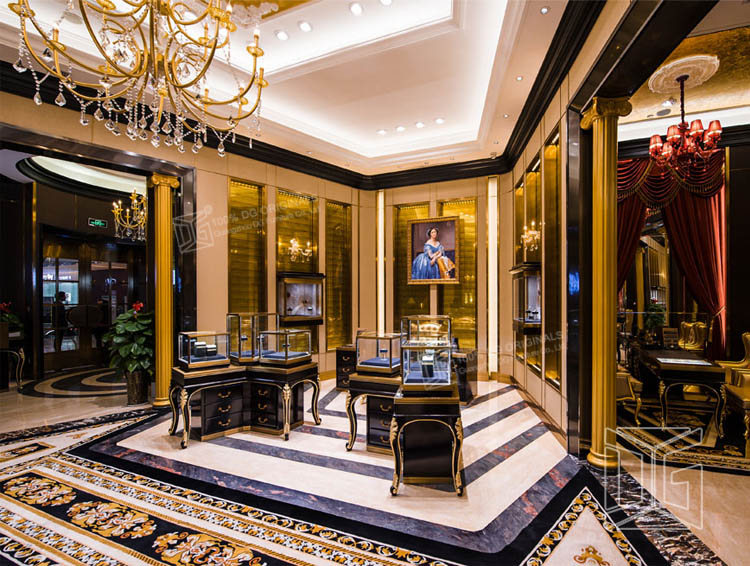  Hurtowa sprzedaż drewnianych gablot na biżuterię 