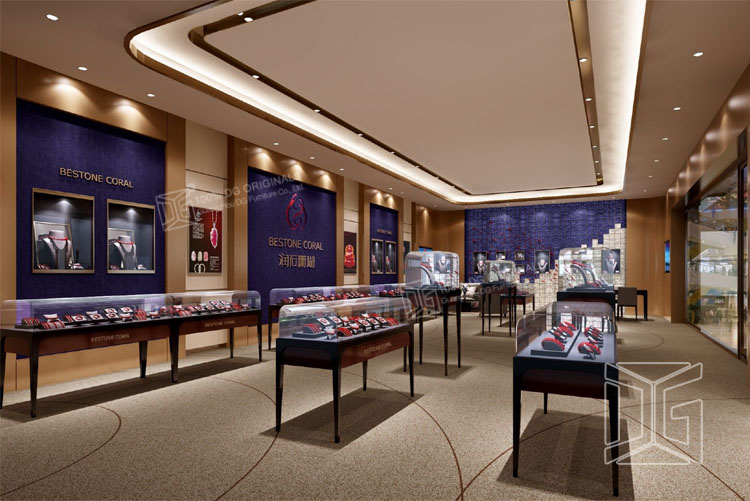  Ekskluzywne drewniane ekspozytory do sklepów jubilerskich