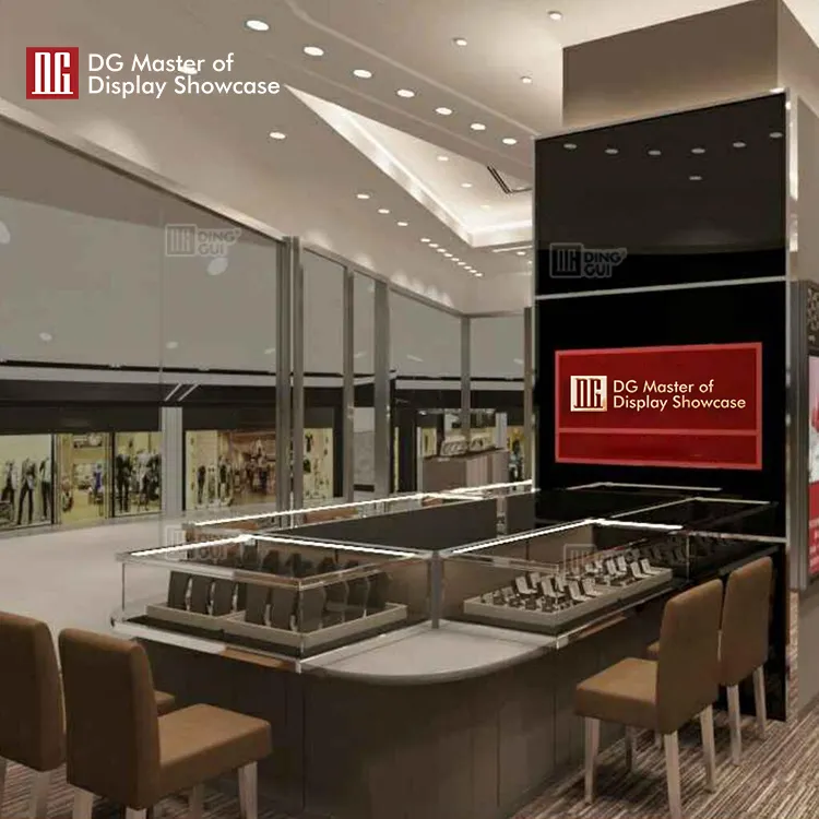 Custom wall hanging display case wholesale Manufacturer | DG Display Showcase 3