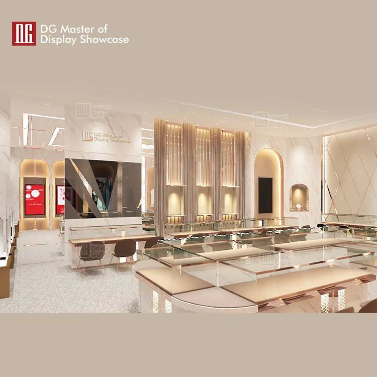 Luxury Jewelry Display Showcase, Highest Quality, Factory Direct Price, Trusted Certifications, One Stop Solution 2