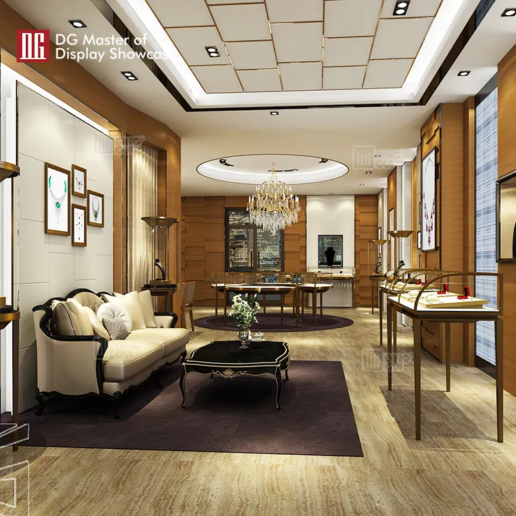 Custom wall mounted glass display case design solution Manufacturer | DG Display Showcase 2