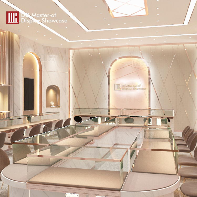 Luxury Jewelry Display Showcase, Highest Quality, Factory Direct Price, Trusted Certifications, One Stop Solution 9