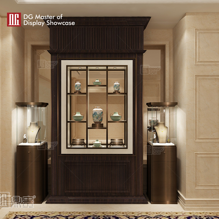 DG Display Showcase | factory price wall mounted showcase supplier 11