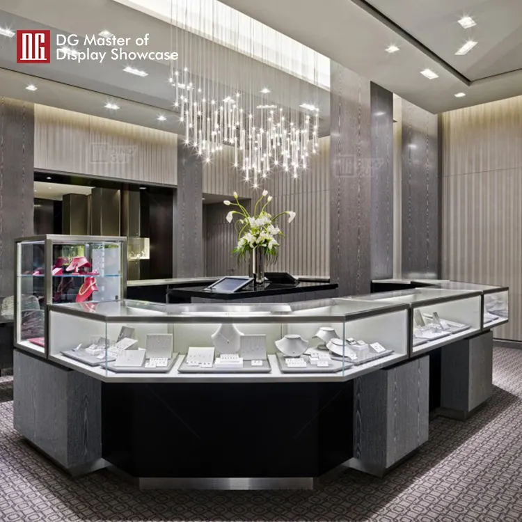DG Display Showcase | fine quality jewellery wall showcase wholesale 6