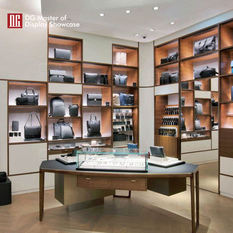 fine quality Wall-standing display cases factory | DG Display Showcase 8