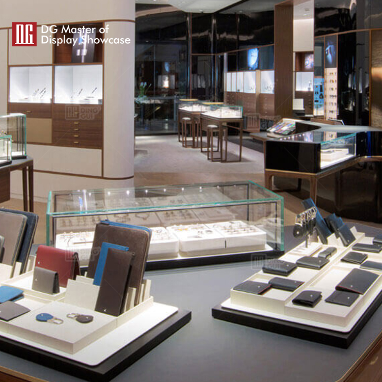 fine quality Wall-standing display cases factory | DG Display Showcase 9