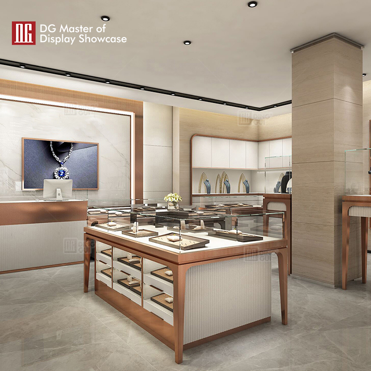 DG Display Showcase | professional wall mounted glass showcase best supplier 8