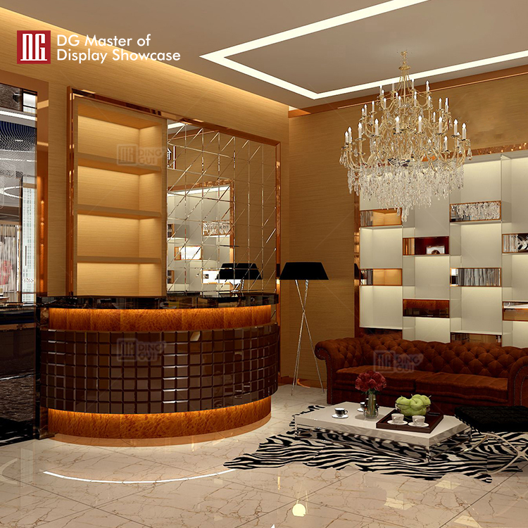 factory price wall hanging show case best supplier | DG Display Showcase 8