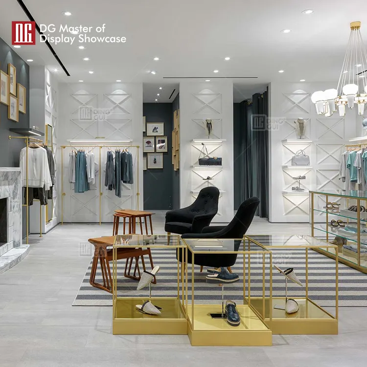 factory price shoe showcase for shoe store | DG Display Showcase 4