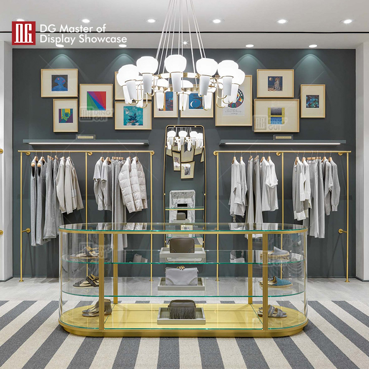 factory price shoe showcase for shoe store | DG Display Showcase 9