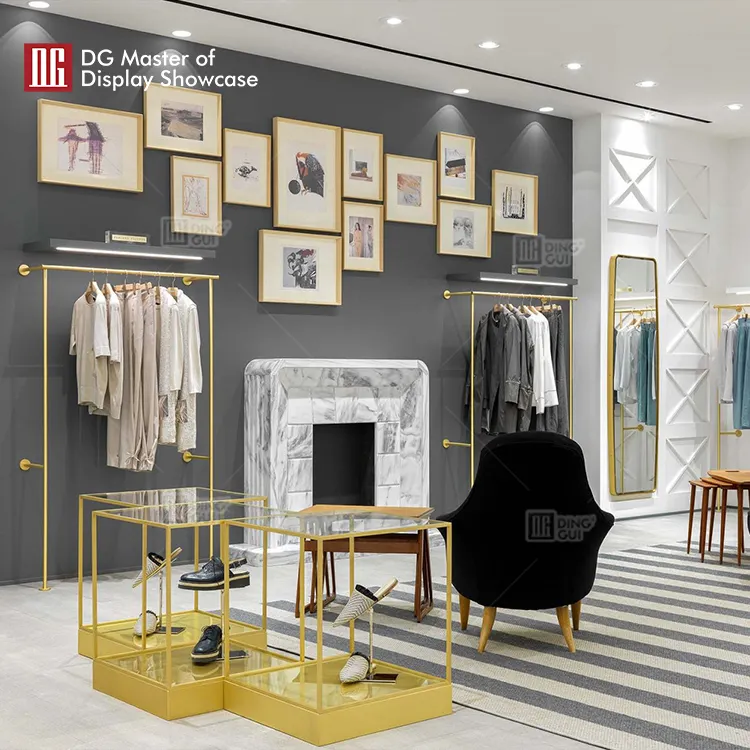 factory price shoe showcase for shoe store | DG Display Showcase 6