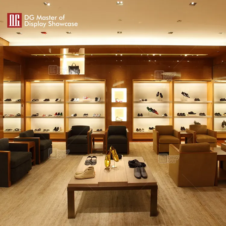 brand wholesale Shoe Store Showcase best supplier | DG Display Showcase 2