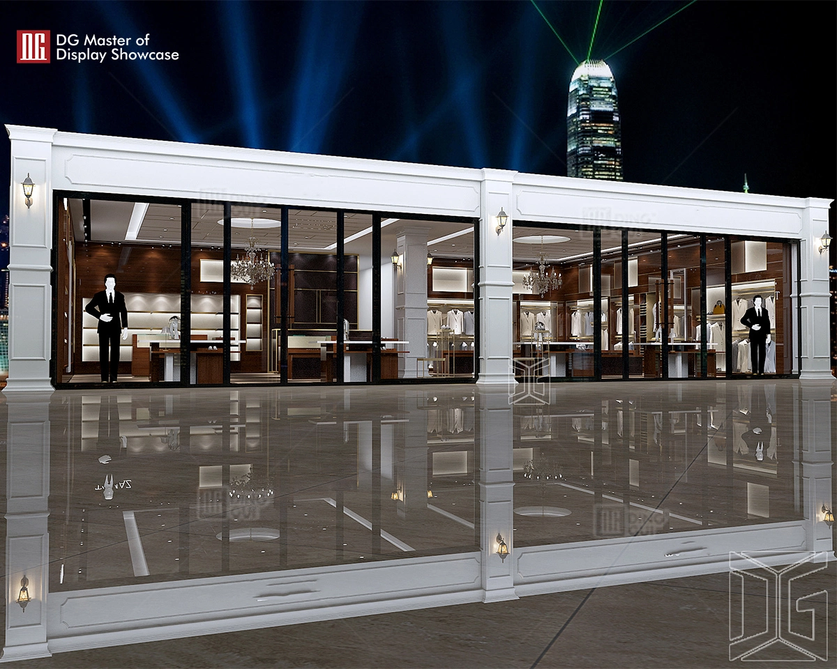 Ντουλάπι βιτρίνας κοσμημάτων πολυτελείας ευρωπαϊκού στιλ με άμεση παράδοση από το εργοστάσιο DG Showcase 1