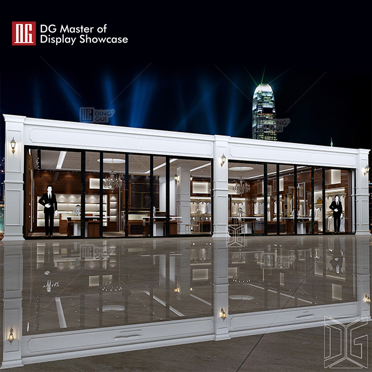 Ντουλάπι βιτρίνας κοσμημάτων πολυτελείας ευρωπαϊκού στιλ με άμεση παράδοση από το εργοστάσιο DG Showcase 7