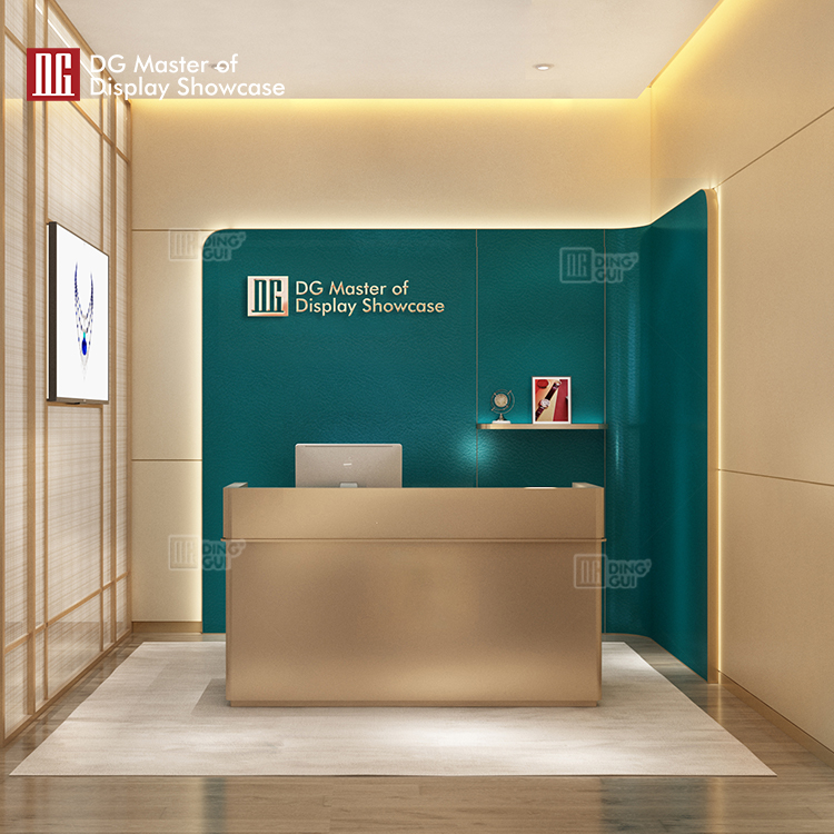 professional mounted glass display case best supplier | DG Display Showcase 10