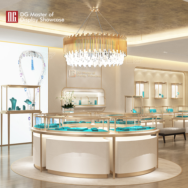 professional mounted glass display case best supplier | DG Display Showcase 7