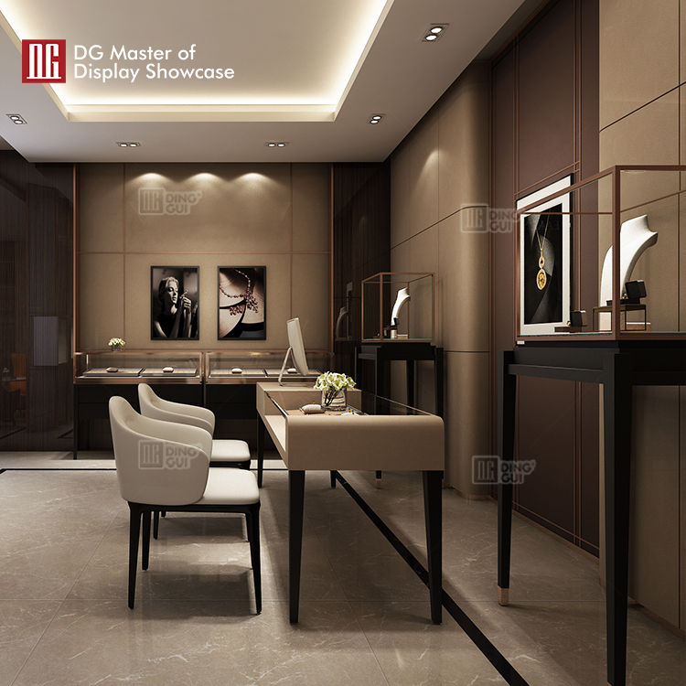 fine quality wall showcase factory | DG Display Showcase 10