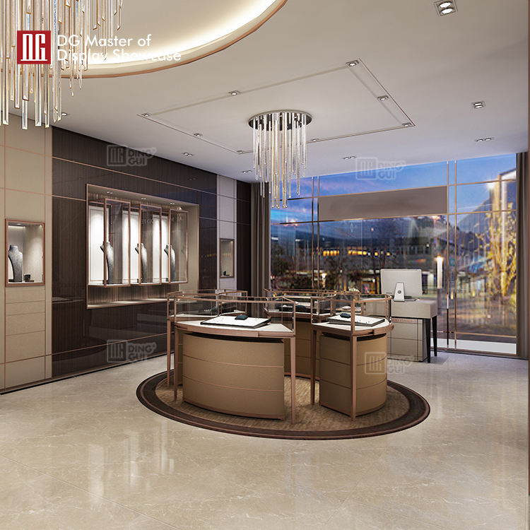 fine quality wall showcase factory | DG Display Showcase 7