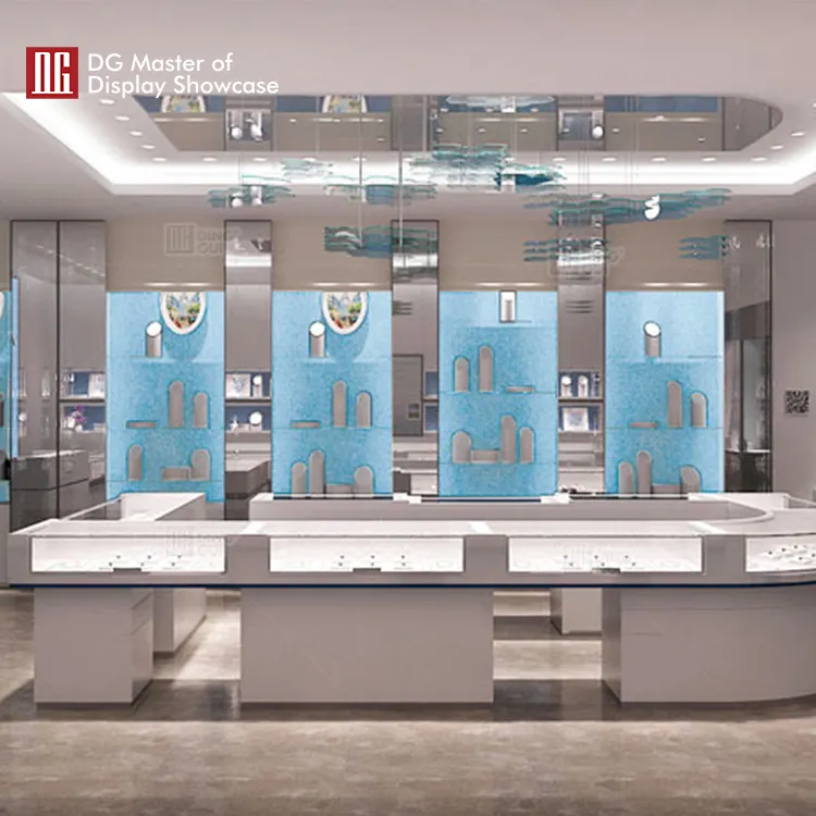 professional wall mounted lighted display case best supplier | DG Display Showcase 3