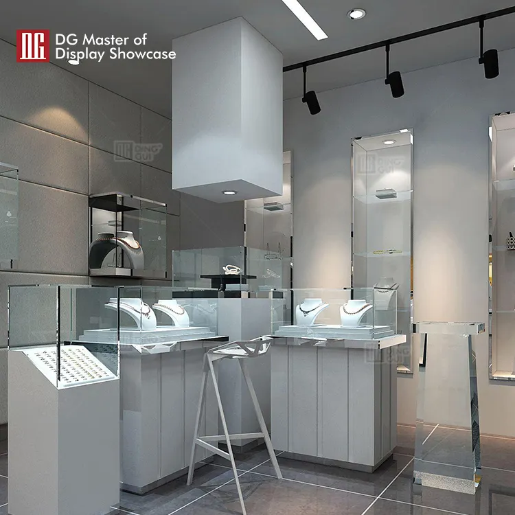 DG Display Showcase | fine quality wall mounted showcase with glass best supplier 4