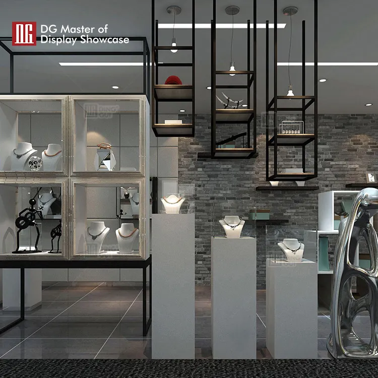 DG Display Showcase | fine quality wall mounted showcase with glass best supplier 6