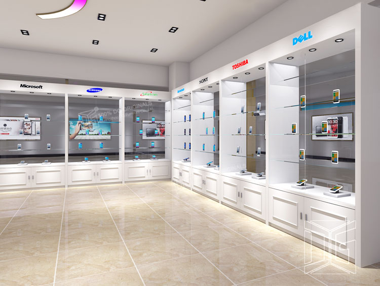  Vægmonteret telefonskærm 