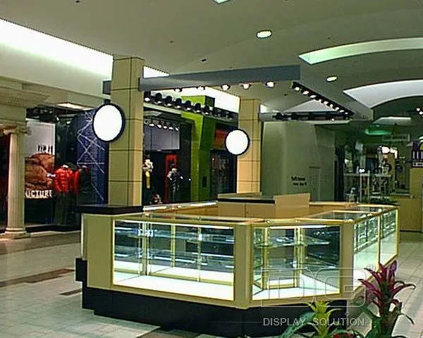 Quality EL46 Simple Glass Phone Kiosk Design Manufacturer | DG Master 1