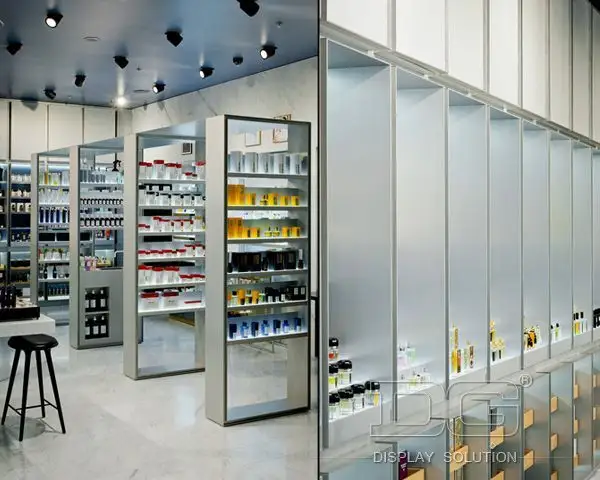 Custom Cosmetic Showcases company supplier Manufacturer | DG Display Showcase 3