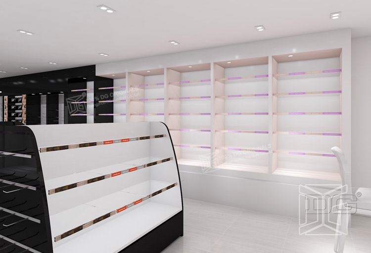 Custom Wooden Makeup Display Stand