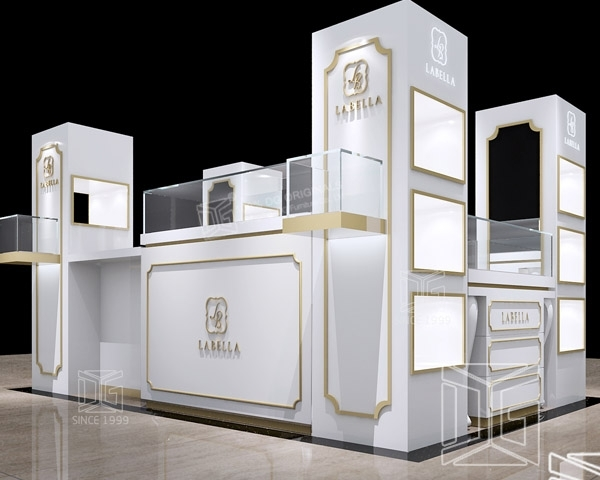 CM30 Špičkové bílé kosmetické stojany 1