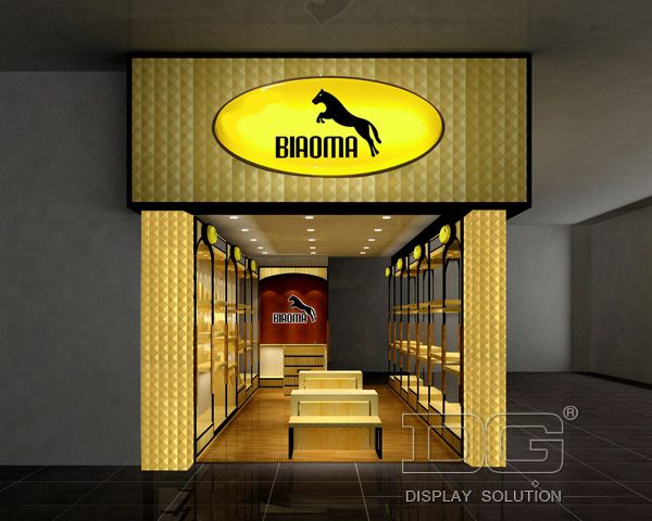 Custom purse showcase wholesale Manufacturer | DG Display Showcase 3