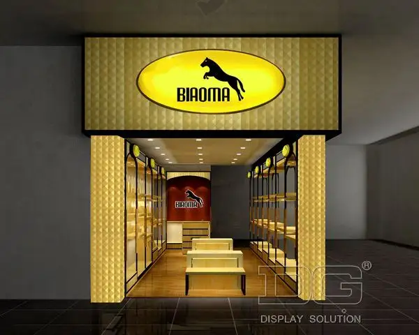 Custom purse showcase wholesale Manufacturer | DG Display Showcase 2