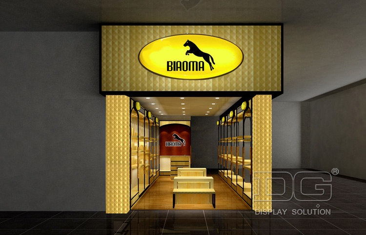 Leather Bag Display Rack