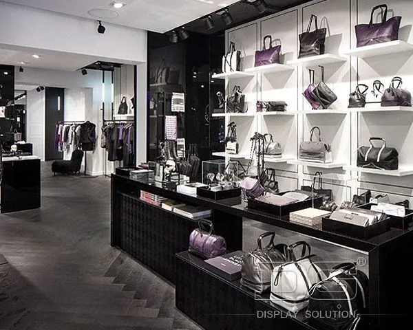 Luxusné drevené vitríny na kabelky HB14 1