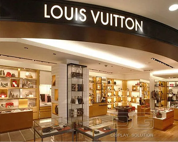 HB19 Fashion Wooden Handbag Display Case 1