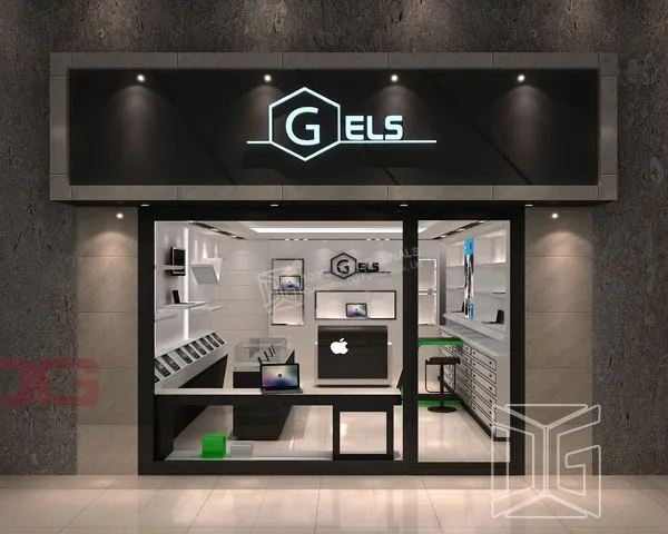 Custom digital products showcase national standard Manufacturer | DG Display Showcase1 3