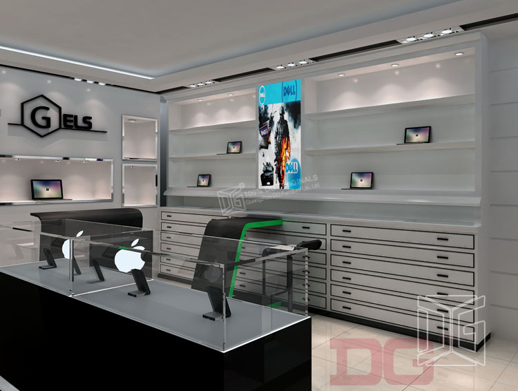 High End Mobile Shop Furniture Design