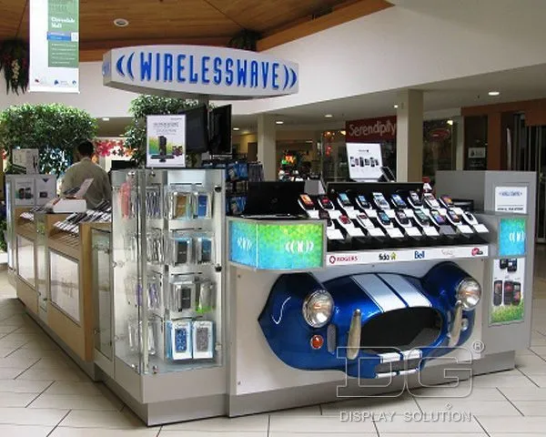 EL33 High End Store Phone Display Cases 1