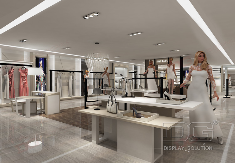  Módny štýl dreveného butikového dizajnu