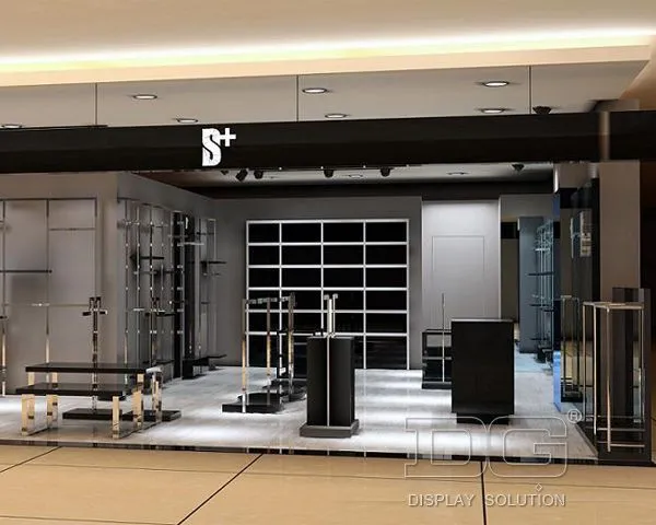 FT47 Luxury Store Wooden Shoes Display Rack 1