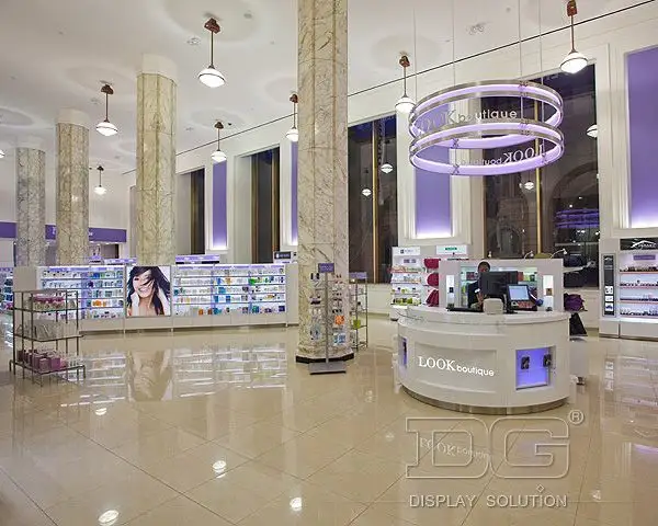 high end cosmetics display cabinet with custom services | DG Display Showcase 2