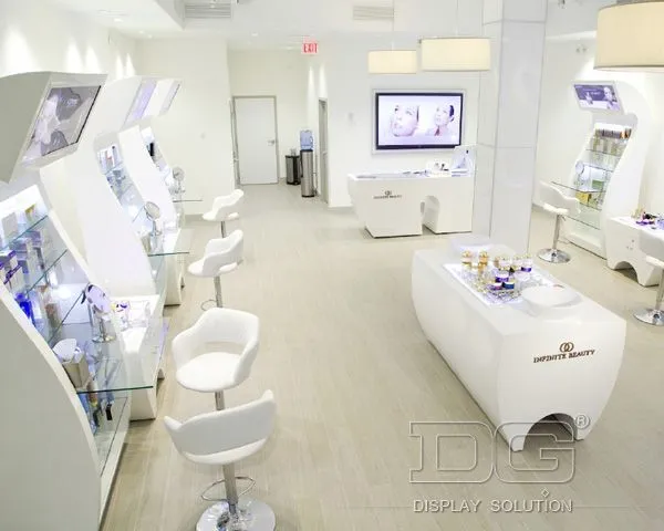 CM33 Lovely Pink Cosmetic Table Display 1