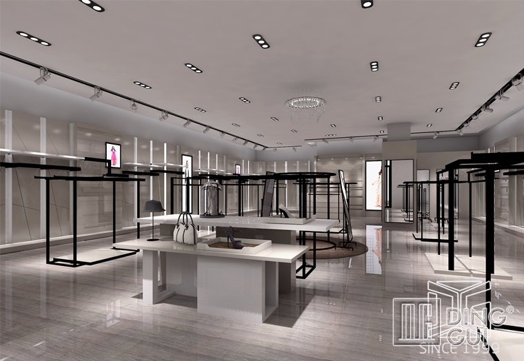 GR165 High end modern shop counter design for garment store 6