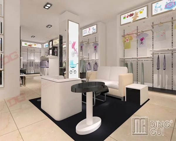 high end clothing showcase supplier | DG Display Showcase 2