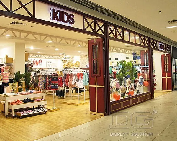 KG21 Kids Clothing Display Stands For Store 1