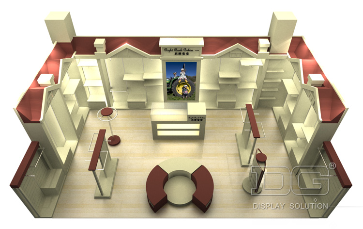 Kids Clothes Shop Decoration