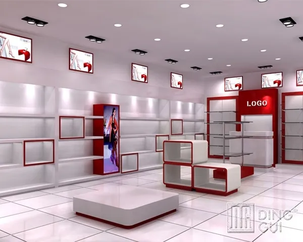 DG Display Showcase | factory price Shoe Store Showcase company with custom services1 2