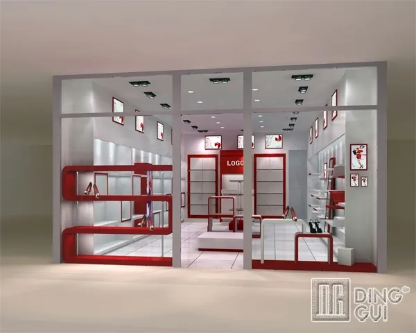 DG Display Showcase | factory price Shoe Store Showcase company with custom services1 3