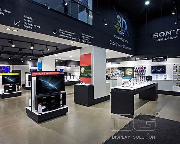 EL09 Creative Dsign Electronics Showroom Decoration 1