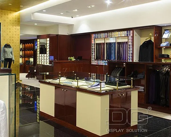 GR39 Luxury Wooden Clothes Display Units 1